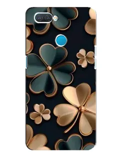Чехол для OPPO A12 с картинкой «Клевер в золоте» Чехол для OPPO A12 с картинкой «Клевер в золоте»