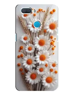 Чехол для OPPO A12 с картинкой «Белые сухоцветы» Чехол для OPPO A12 с картинкой «Белые сухоцветы»