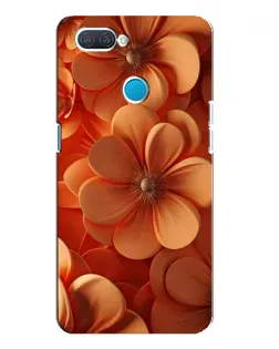 Чехол для OPPO A12 с картинкой «Оранжевый макро цветок» Чехол для OPPO A12 с картинкой «Оранжевый макро цветок»