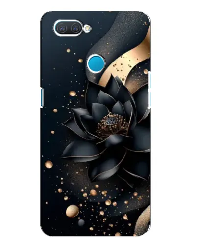 Чохол для OPPO A12 з картинкою «Чорний лотос» Чохол для OPPO A12 з картинкою «Чорний лотос»