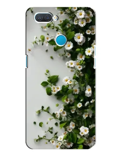 Чохол для OPPO A12 з картинкою «Гілка дрібних білих квітів» Чохол для OPPO A12 з картинкою «Гілка дрібних білих квітів»