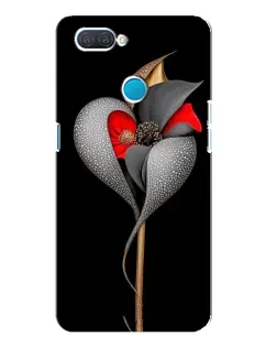 Чехол для OPPO A12 с картинкой «Серебряный фантазийный цветок» Чехол для OPPO A12 с картинкой «Серебряный фантазийный цветок»