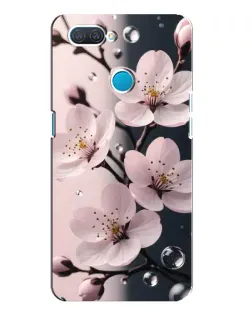Чехол для OPPO A12 с картинкой «Нежная сакура и капли» Чехол для OPPO A12 с картинкой «Нежная сакура и капли»