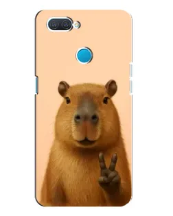 Чехол для OPPO A12 с картинкой «Капибара виктория» Чехол для OPPO A12 с картинкой «Капибара виктория»