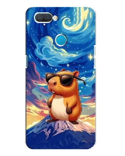 Чехол для OPPO A12 с картинкой «Капибара Ван Гога»