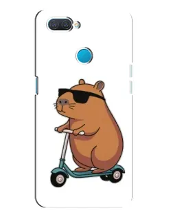 Чехол для OPPO A12 с картинкой «Капибара на самокате» Чехол для OPPO A12 с картинкой «Капибара на самокате»