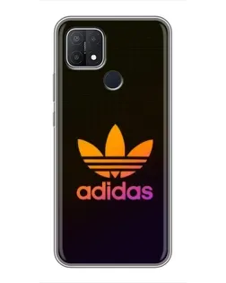 Чехол для OPPO A15 с картинкой «Градиент Adidas» Чехол для OPPO A15 с картинкой «Градиент Adidas»