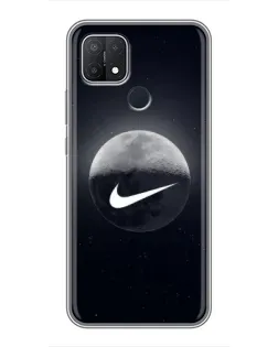 Чехол для OPPO A15 с картинкой «Nike в стиле граффити» Чехол для OPPO A15 с картинкой «Nike в стиле граффити»