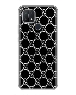 Чехол для OPPO A15 с картинкой «Gucci — сетчатый паттерн» Чехол для OPPO A15 с картинкой «Gucci — сетчатый паттерн»