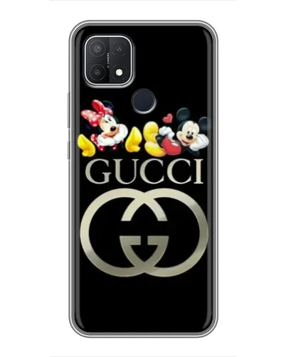 Чохол для OPPO A15 з картинкою «Gucci — герої Disney» Чохол для OPPO A15 з картинкою «Gucci — герої Disney»