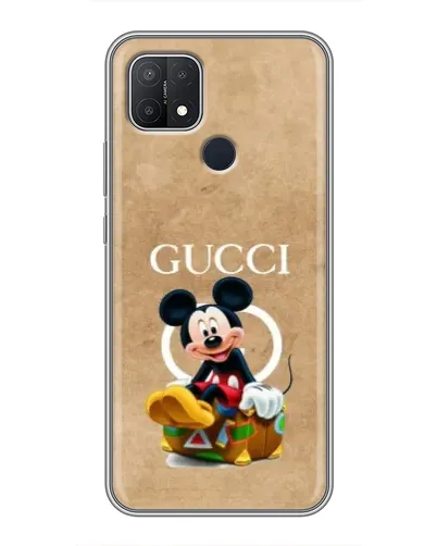 Чохол для OPPO A15 з картинкою «Міккі Маус Gucci — крафт» Чохол для OPPO A15 з картинкою «Міккі Маус Gucci — крафт»