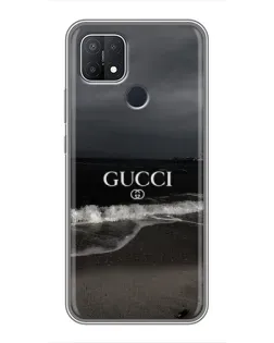Чохол для OPPO A15 з картинкою «Gucci — морський прибій»
