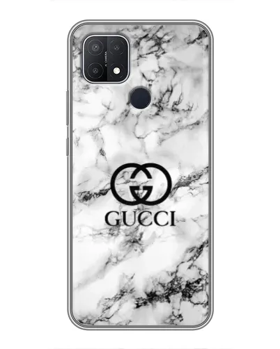 Чохол для OPPO A15 з картинкою «Gucci — мармуровий шик» Чохол для OPPO A15 з картинкою «Gucci — мармуровий шик»