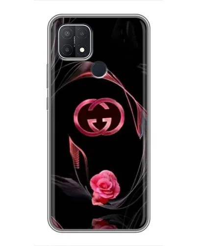 Чохол для OPPO A15 з картинкою «Gucci — неонова троянда» Чохол для OPPO A15 з картинкою «Gucci — неонова троянда»