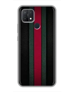 Чохол для OPPO A15 з картинкою «Gucci — неонова лінія»