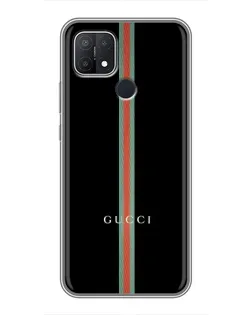 Чохол для OPPO A15 з картинкою «Gucci — строга лінія»