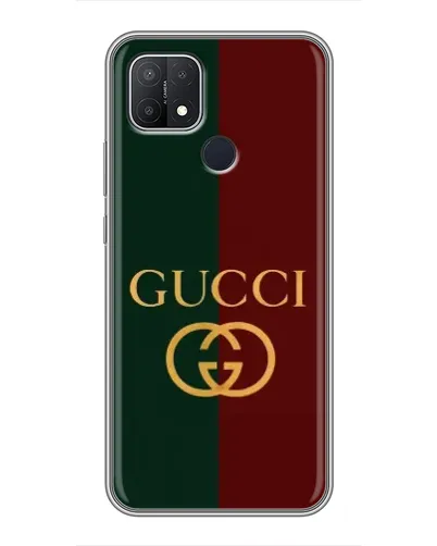 Чохол для OPPO A15 з картинкою «Gucci — темно-зелений градієнт» Чохол для OPPO A15 з картинкою «Gucci — темно-зелений градієнт»
