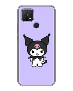Чохол для OPPO A15 з картинкою «Kuromi — ніжний фіолетовий» Чохол для OPPO A15 з картинкою «Kuromi — ніжний фіолетовий»