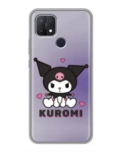 Чохол для OPPO A15 з картинкою «Kuromi — фіолетовий арт» Чохол для OPPO A15 з картинкою «Kuromi — фіолетовий арт»