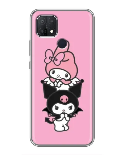 Чохол для OPPO A15 з картинкою «My Melody та Kuromi»