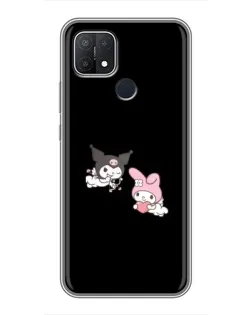 Чохол для OPPO A15 з картинкою «My Melody та Kuromi» Чохол для OPPO A15 з картинкою «My Melody та Kuromi»