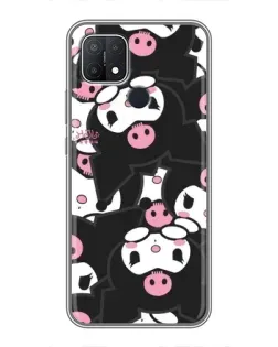 Чохол для OPPO A15 з картинкою «Патерн голів Куромі» Чохол для OPPO A15 з картинкою «Патерн голів Куромі»