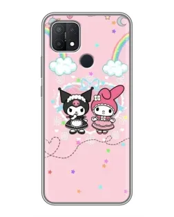 Чохол для OPPO A15 з картинкою «My Melody та Kuromi» Чохол для OPPO A15 з картинкою «My Melody та Kuromi»