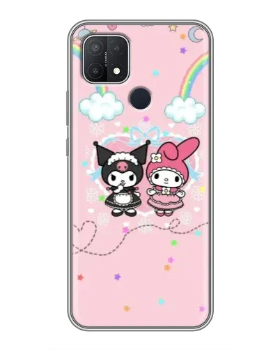 Чохол для OPPO A15 з картинкою «My Melody та Kuromi»