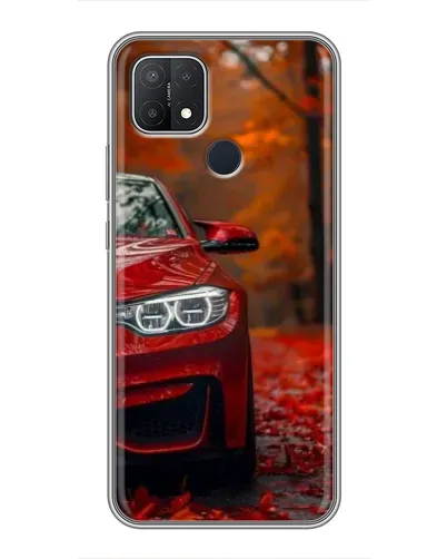 Чехол для OPPO A15 с картинкой «Осенняя BMW M4»
