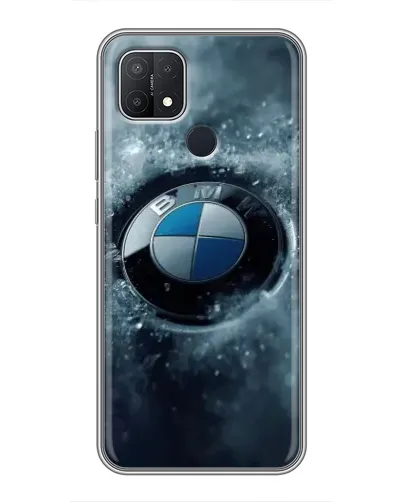 Чехол для OPPO A15 с картинкой «Логотип BMW — лед» Чехол для OPPO A15 с картинкой «Логотип BMW — лед»