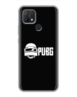 Чехол для OPPO A15 с картинкой «PUBG — классический лого»