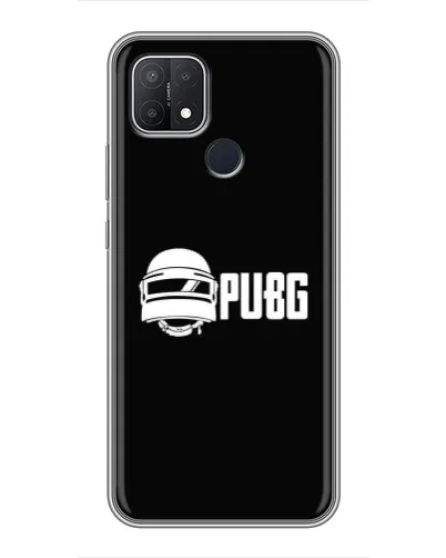 Чехол для OPPO A15 с картинкой «PUBG — классический лого»