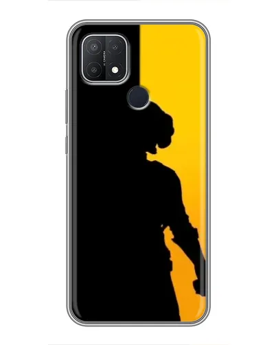 Чехол для OPPO A15 с картинкой «Тень воина PUBG»