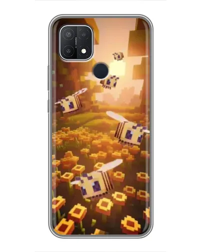 Чехол для OPPO A15 с картинкой «Поле подсолнухов» Чехол для OPPO A15 с картинкой «Поле подсолнухов»