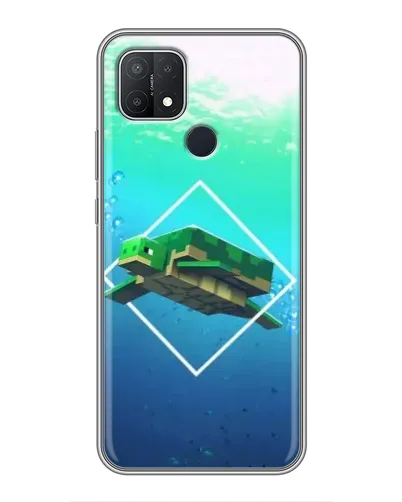 Чехол для OPPO A15 с картинкой «Черепаха Minecraft» Чехол для OPPO A15 с картинкой «Черепаха Minecraft»
