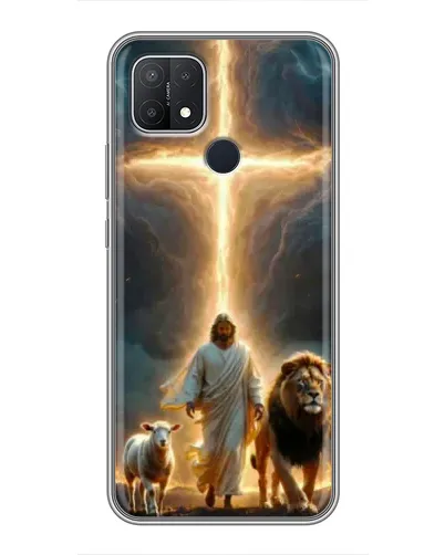 Чохол для OPPO A15 з картинкою «Лев Юди та Світло»