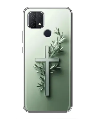 Чехол для OPPO A15 с картинкой «Оливковая ветвь» Чехол для OPPO A15 с картинкой «Оливковая ветвь»