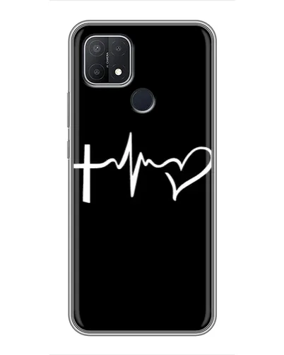 Чехол для OPPO A15 с картинкой «Пульс веры» Чехол для OPPO A15 с картинкой «Пульс веры»