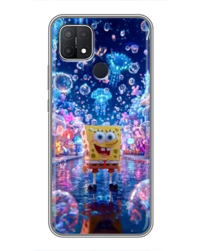 Чехол для OPPO A15 с картинкой «Неоновый океан» Чехол для OPPO A15 с картинкой «Неоновый океан»