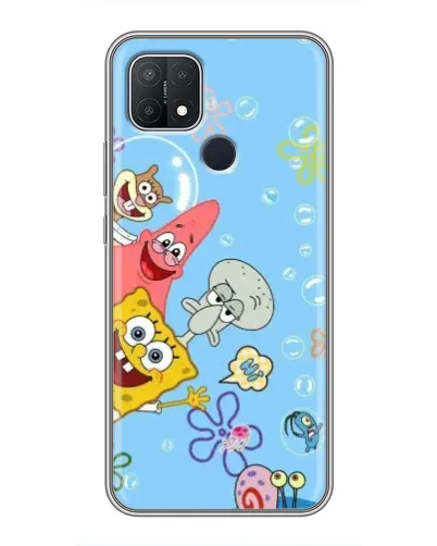 Чехол для OPPO A15 с картинкой «Веселые пузырьки» Чехол для OPPO A15 с картинкой «Веселые пузырьки»