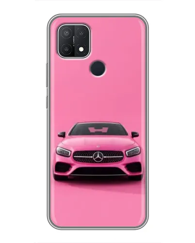 Чехол для OPPO A15 с картинкой «Розовый Mercedes AMG» Чехол для OPPO A15 с картинкой «Розовый Mercedes AMG»
