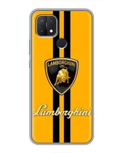 Чехол для OPPO A15 с картинкой «Lamborghini Stripe желтый» Чехол для OPPO A15 с картинкой «Lamborghini Stripe желтый»