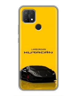 Чехол для OPPO A15 с картинкой «Lamborghini Huracan черный» Чехол для OPPO A15 с картинкой «Lamborghini Huracan черный»