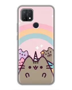 Чохол для OPPO A15 з картинкою «Єдиноріг Pusheen» Чохол для OPPO A15 з картинкою «Єдиноріг Pusheen»