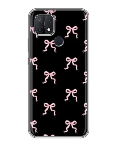 Чехол для OPPO A15 с картинкой «Бант-цветок»