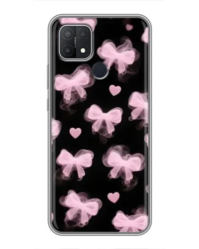 Чехол для OPPO A15 с картинкой «Геометрия банта»
