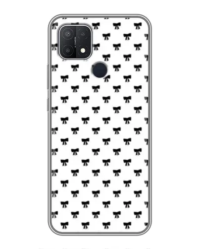 Чехол для OPPO A15 с картинкой «Мини-бантики»
