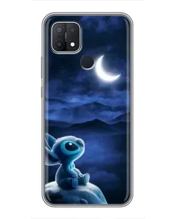 Чехол для OPPO A15 с картинкой «Лунная ночь Стича» Чехол для OPPO A15 с картинкой «Лунная ночь Стича»