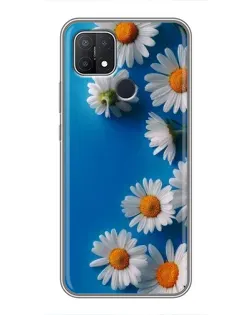 Чехол для OPPO A15 с картинкой «Белоснежные маргаритки» Чехол для OPPO A15 с картинкой «Белоснежные маргаритки»