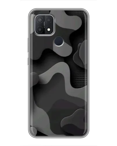 Чохол для OPPO A15 з картинкою «Темний абстрактний камуфляж» Чохол для OPPO A15 з картинкою «Темний абстрактний камуфляж»